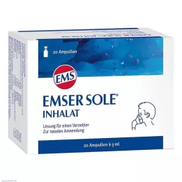 EMSER Nebulizatör için Tek İnhalasyon Çözeltisi, 20 adet