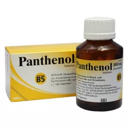 PANTHENOL 100 mg Jenapharm tabletler, 100 adet