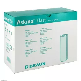 ASKINA Elastik bandaj 8 cmx4 m gevşek, 20 adet