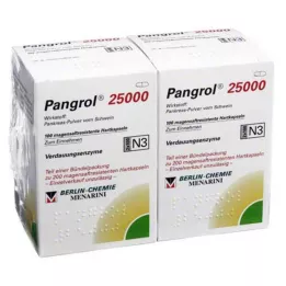 PANGROL Enterik kaplamalı pelet içeren 25.000 sert kapsül, 200 adet