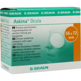 ASKINA Ocula göz bileşeni 56x72 mm steril olmayan, 5 adet