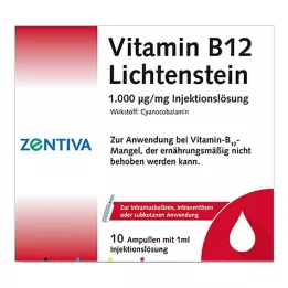 VITAMIN B12 1.000 μg Lichtenstein ampulleri, 10X1 ml