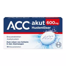 ACC akut 600 efervesan tablet, 10 adet