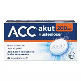 ACC akut 200 efervesan tablet, 20 adet
