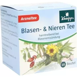 KNEIPP Çay kabarcıkları ve böbrek filtre torbaları, 10 adet