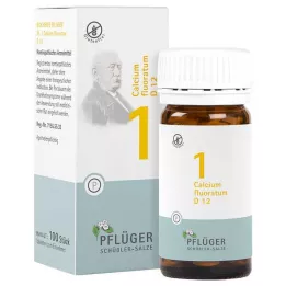 BIOCHEMIE Pflüger 1 Kalsiyum fluoratum D 12 Tablet, 100 Tablet