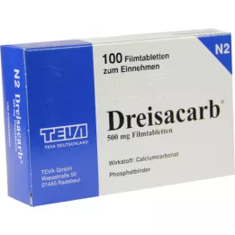 DREISACARB Film kaplı tabletler, 100 adet