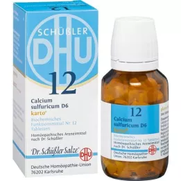 BIOCHEMIE DHU 12 Kalsiyum sülfürikum D 6 tablet karton, 200 adet