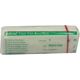 ASKINA Elast İnce bandaj 10 cmx4 m selofanlı, 1 adet