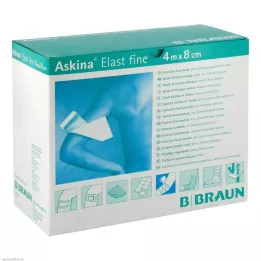 ASKINA Elastik İnce Bandaj 8 cmx4 m gevşek, 20 adet