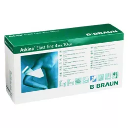 ASKINA Elastik İnce Bandaj 10 cmx4 m gevşek, 50 adet