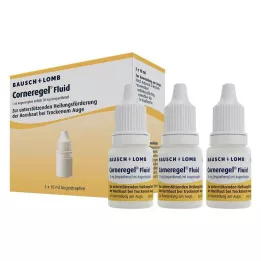 CORNEREGEL Sıvı göz damlası, 3X10 ml