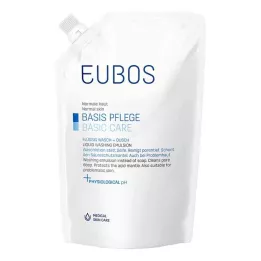 EUBOS FLÜSSIG mavi kokusuz yedek şişe, 400 ml