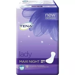 TENA LADY maxi gece tabanlık, 12 adet