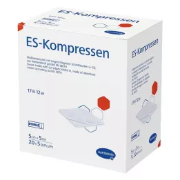 ES-KOMPRESSEN steril 5x5 cm 12li paket, 20X5 adet