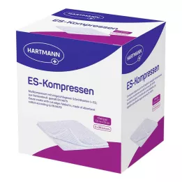 ES-KOMPRESSEN steril 7,5x7,5 cm 12 katlı toplu paket, 5X20 adet