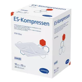 ES-KOMPRESSEN steril 10x10 cm 12 katlı toplu paket, 20X5 adet