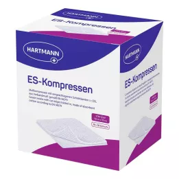 ES-KOMPRESSEN steril 10x10 cm 12 katlı toplu paket, 10X10 adet