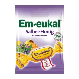 EM-EUKAL Adaçayı Bal Şekeri Şekerli, 75 gr