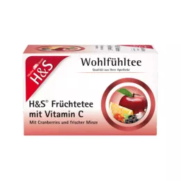 H&S Meyveler C Vitamini Filtre Torbaları, 20X2,7 g