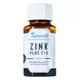NATURAFIT Çinko Plus C+D kapsülleri, 90 adet