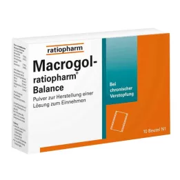 MACROGOL-ratiopharm Balance Plv.z.H.e.L.z.Einn., 10 adet