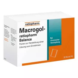 MACROGOL-ratiopharm Balance Plv.z.H.e.L.z.Einn., 30 adet