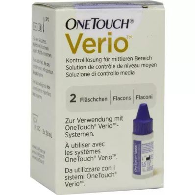 ONE TOUCH Verio kontrol solüsyonu ortamı, 2X3,8 ml ONE TOUCH Verio kontrol solüsyonu ortamı, 2X3,8 ml