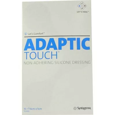 ADAPTIC Dokunmatik 5x7,6 cm yapışmayan silikon yara örtüsü, 10 adet ADAPTIC Dokunmatik 5x7,6 cm yapışmayan silikon yara örtüsü, 10 adet