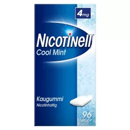 NICOTINELL Sakız Cool Mint 4 mg, 96 adet
