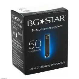 BGSTAR Test şeritleri, 50 adet