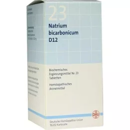 BIOCHEMIE DHU 23 Natrum bikarbonicum D 12 tablet, 420 adet