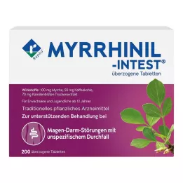 MYRRHINIL INTEST kaplamalı tabletler, 200 adet