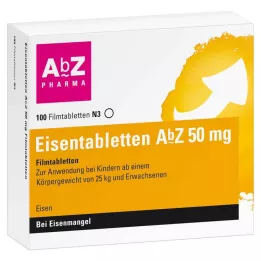 EISENTABLETTEN AbZ 50 mg film kaplı tabletler, 100 adet