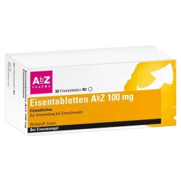 EISENTABLETTEN AbZ 100 mg film kaplı tablet, 50 adet