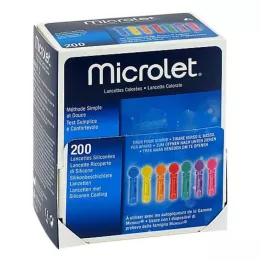 MICROLET Renkli lansetler, 200 adet