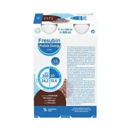 FRESUBIN PROTEIN Enerji DRINK Çikolatalı İçecek Şişesi, 4X200 ml