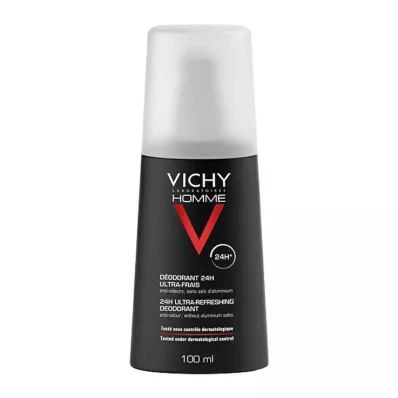 VICHY HOMME Deodorant Sprey, 100 ml VICHY HOMME Deodorant Sprey, 100 ml