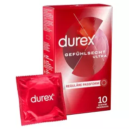 DUREX Gerçek hissi veren ultra prezervatif, 10 adet