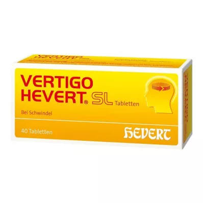 VERTIGO HEVERT SL Tabletler, 40 adet VERTIGO HEVERT SL Tabletler, 40 adet