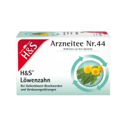 H&S Karahindiba filtre torbaları, 20X2,0 g