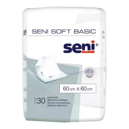 SENI Soft Basic yatak koruma pedi 60x60 cm, 30 adet