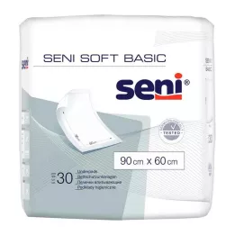 SENI Soft Basic yatak koruma pedi 60x90 cm, 30 adet