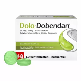DOLO-DOBENDAN 1,4 mg/10 mg pastil, 48 adet