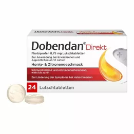 DOBENDAN Direkt Flurbiprofen 8,75 mg pastil, 24 adet