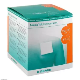 ASKINA Gazlı bez kompresleri 10x20 cm steril, 25X2 adet