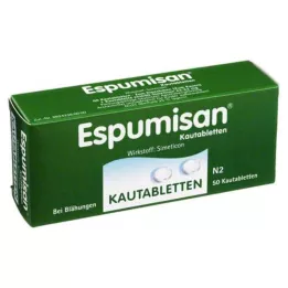 ESPUMISAN Çiğnenebilir tabletler, 50 adet