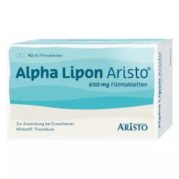 ALPHA LIPON Aristo 600 mg film kaplı tablet, 60 adet