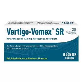 VERTIGO-VOMEX SR Sürekli salımlı kapsüller, 20 adet