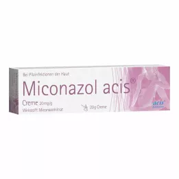 MICONAZOL acis krem, 20 gr
